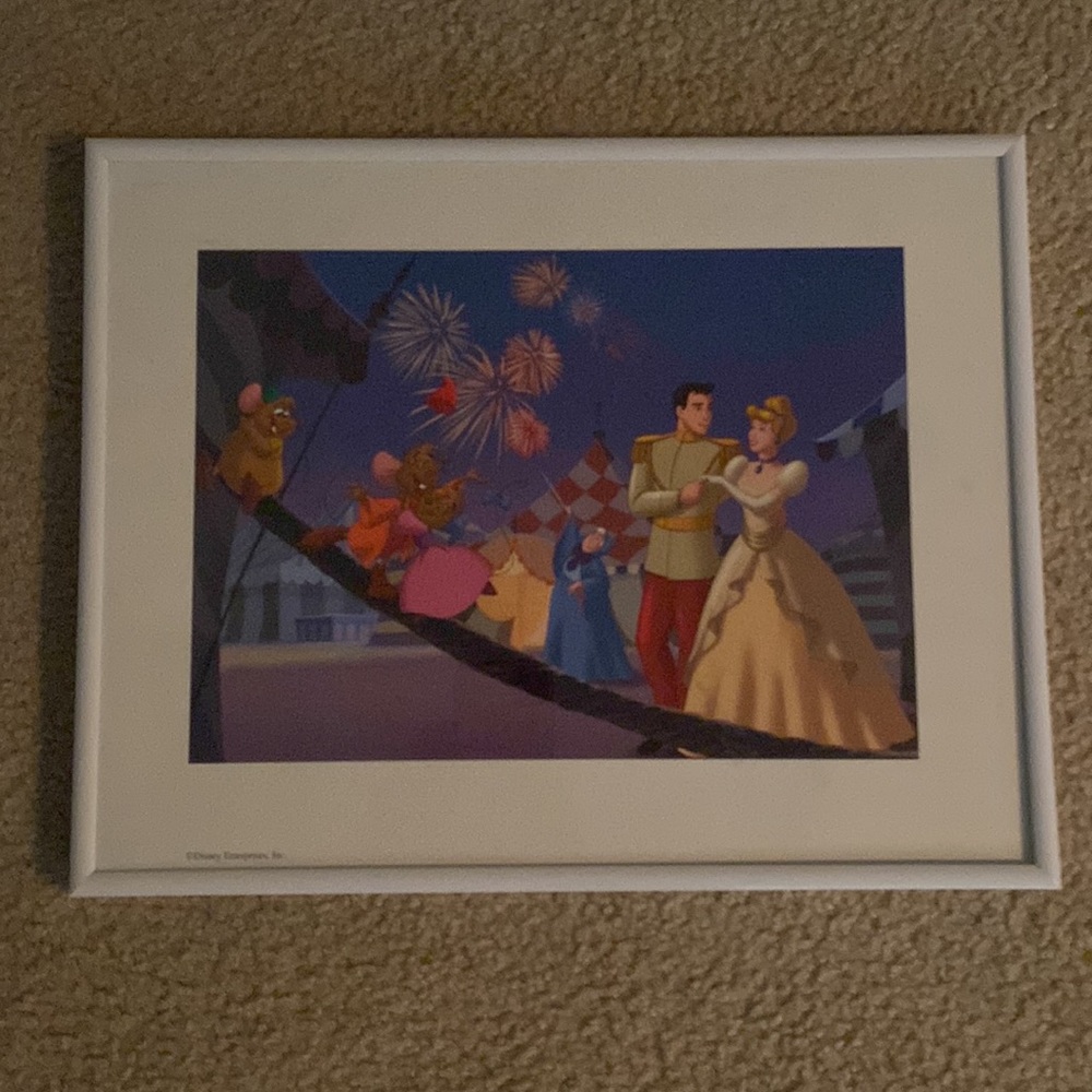 Disney Collectables Cinderella Framed Art 🖼